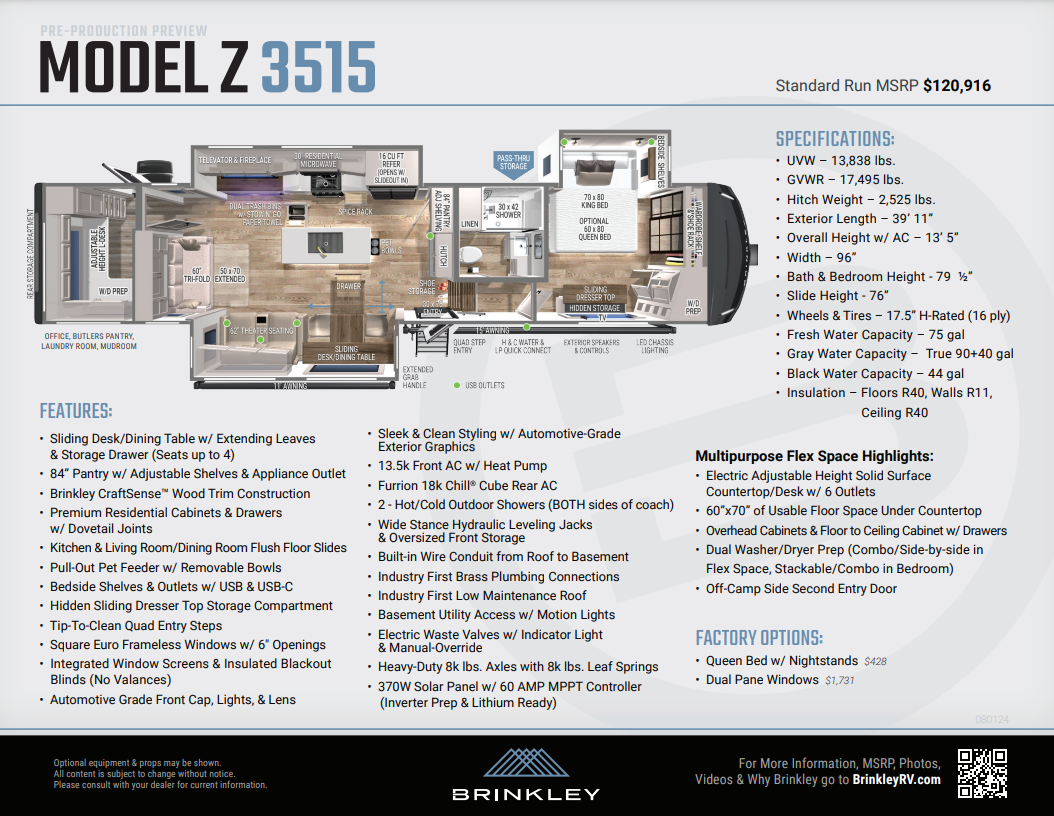 2025 BRINKLEY MODEL Z 3515